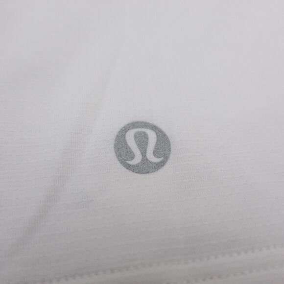 New Lululemon Size 10 Ultralight Waist Length Lightweight T Shirt WHT White - Picture 3 of 8